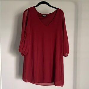 Lulus red short dress